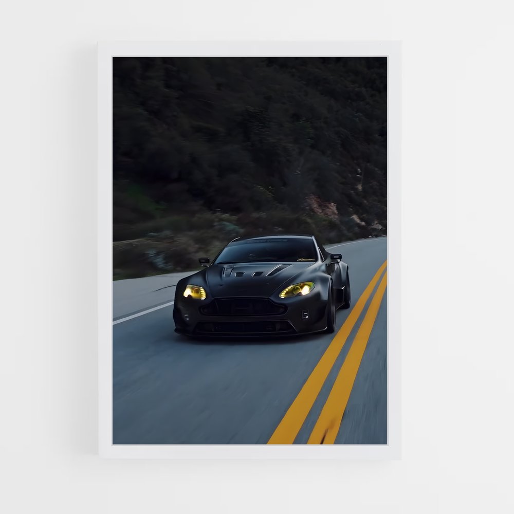 Poster Vantage GTX – affiche Aston Martin (vue 3)